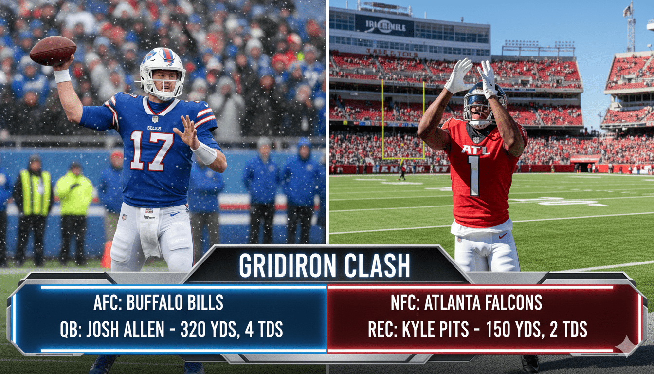 Buffalo Bills vs Atlanta Falcons Match Player Stats
