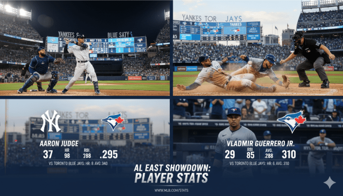 new york yankees vs toronto blue jays match player stats