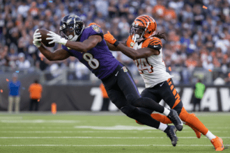 Baltimore Ravens vs Bengals Match Player Stats