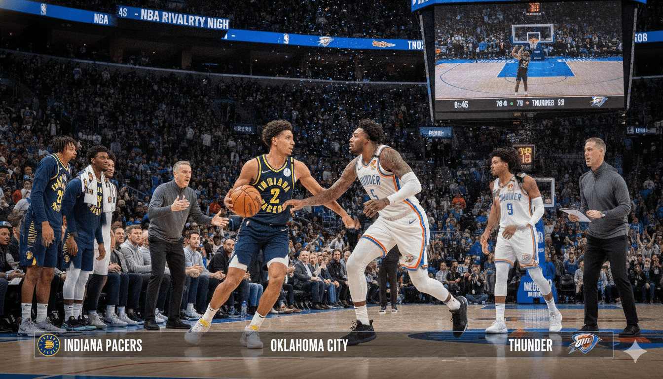Indiana Pacers vs Oklahoma City Thunder Match Player Stats