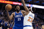 76ers vs Knicks Match Player Stats