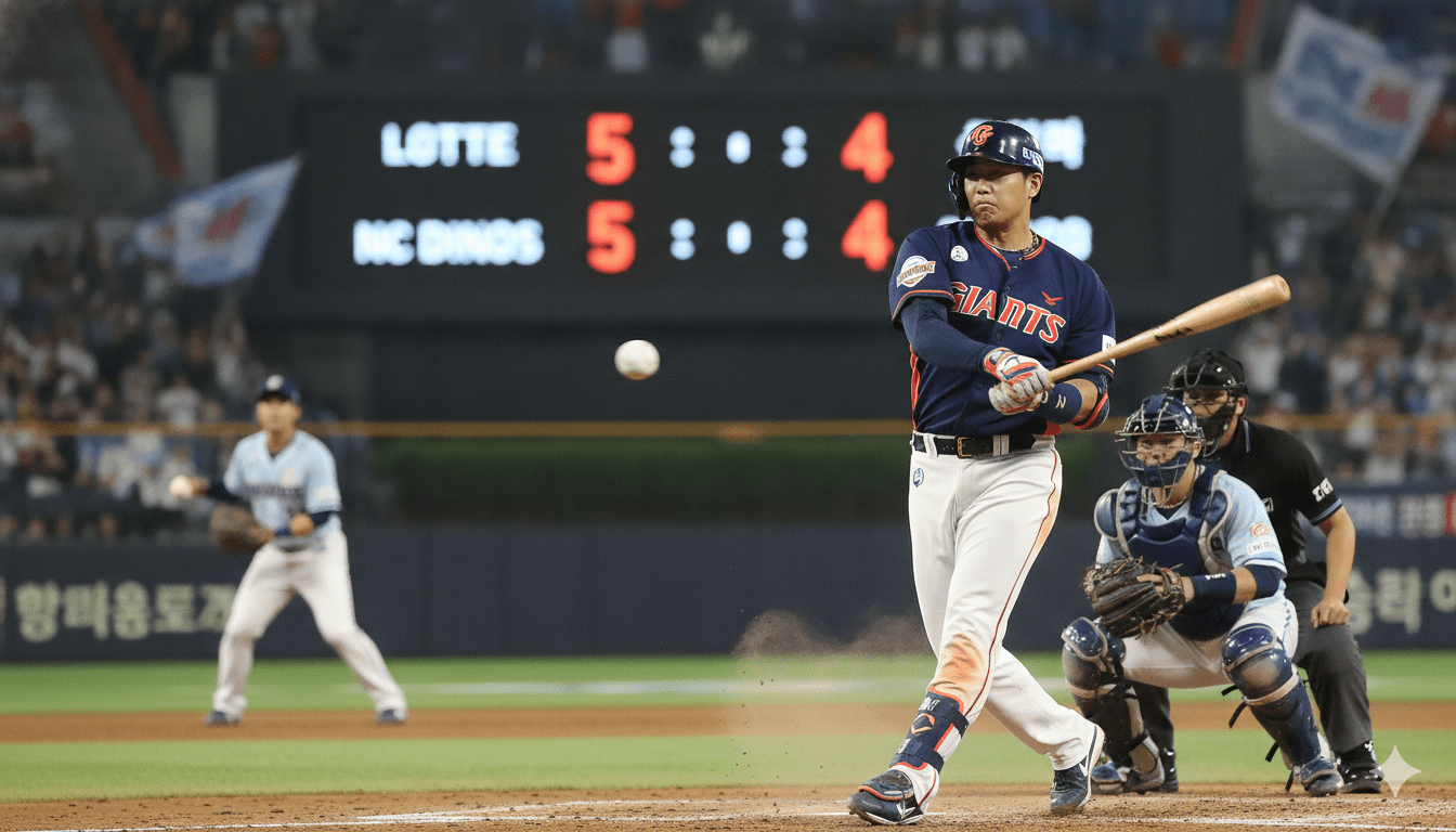 Lotte Giants vs NC Dinos