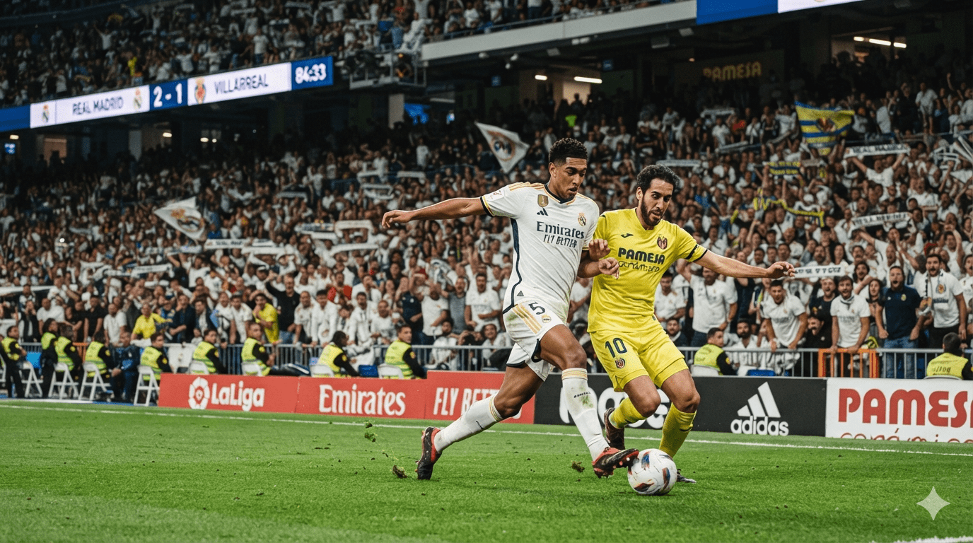 Real Madrid x Villarreal