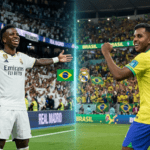 Real Madrid Players in Brazil Match