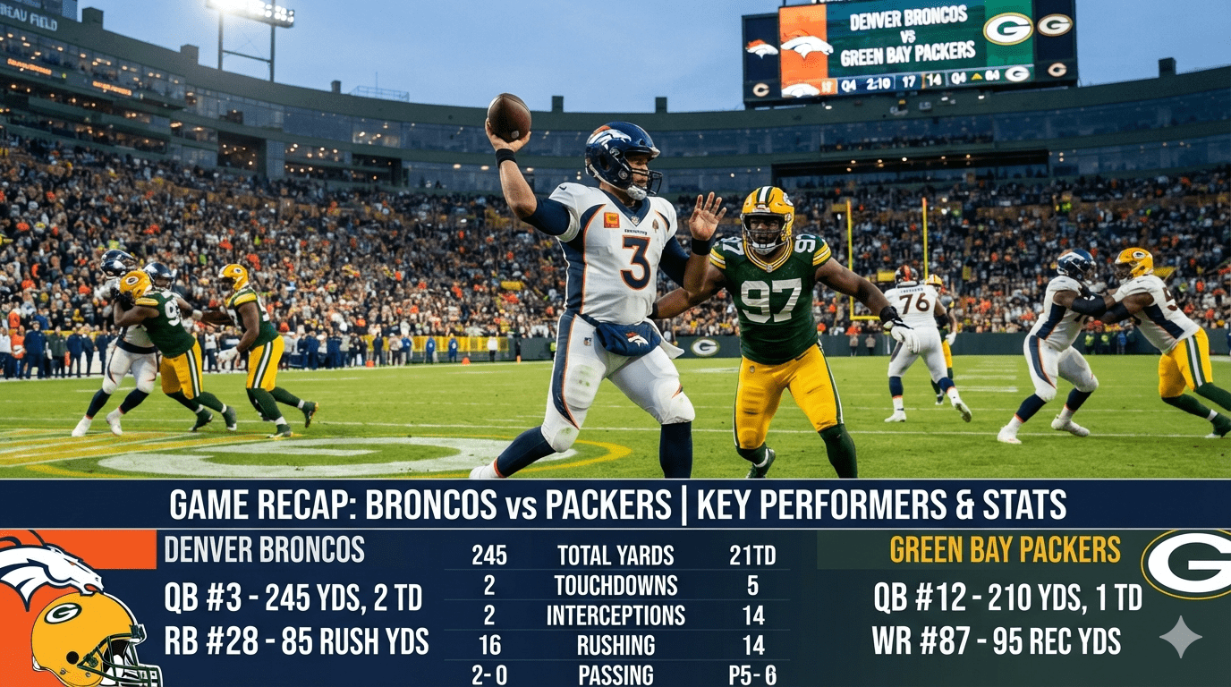 Denver Broncos vs Green Bay Packers