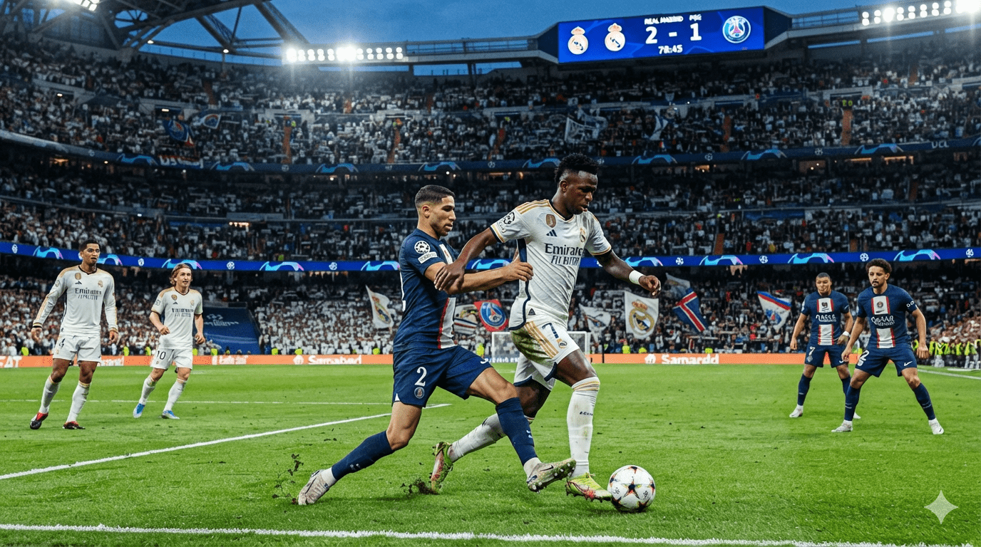 Real Madrid x PSG