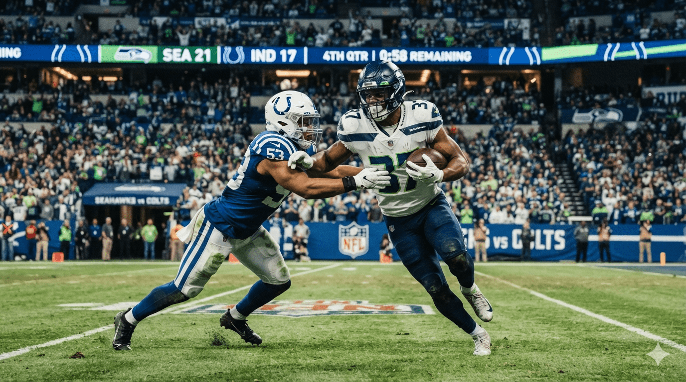 Seahawks vs Colts Match Player Stats