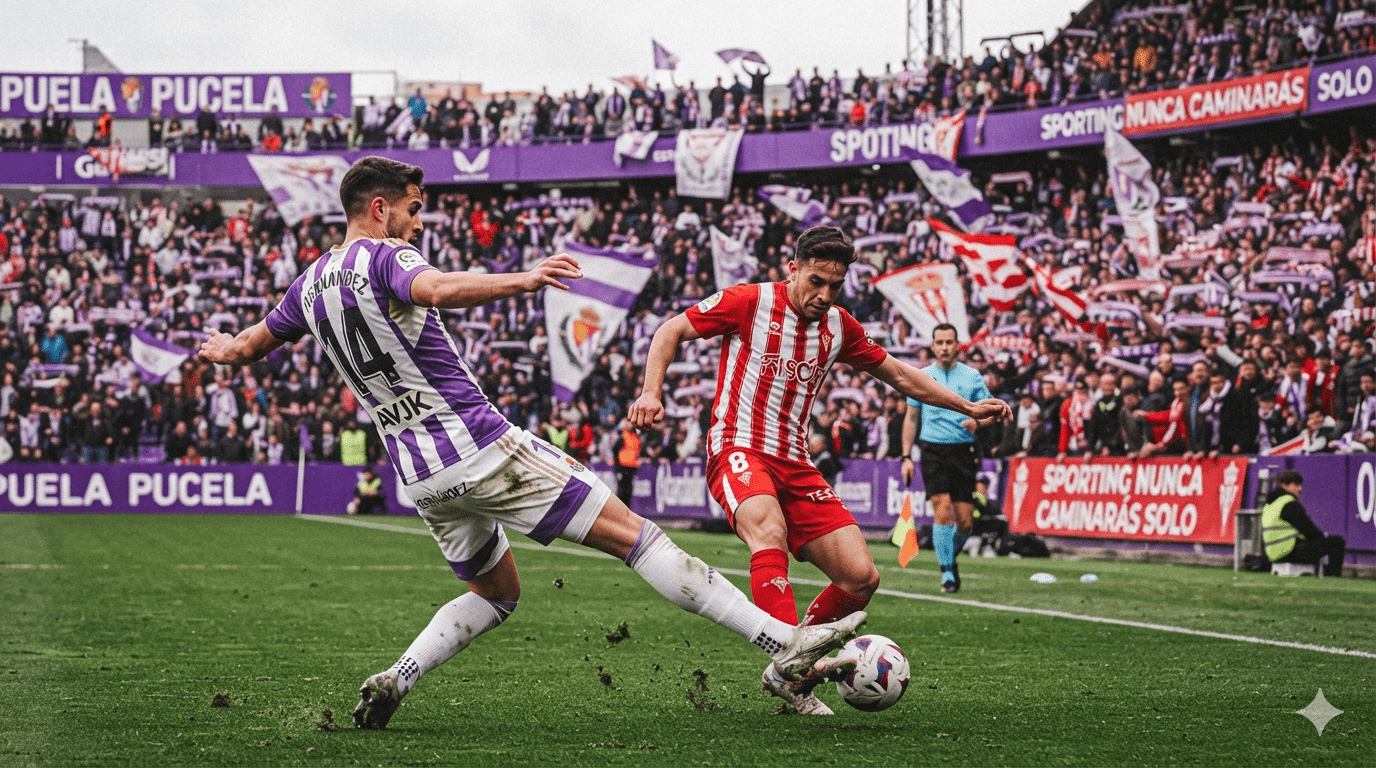 Valladolid Contra Sporting Gijón